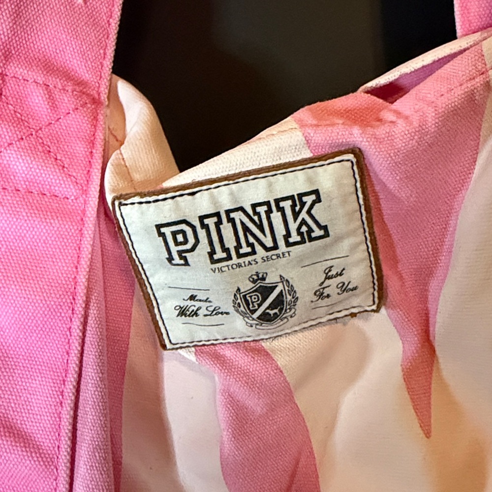 Vintage Pink Women's Tote/beach bag - Picture 2 of 7